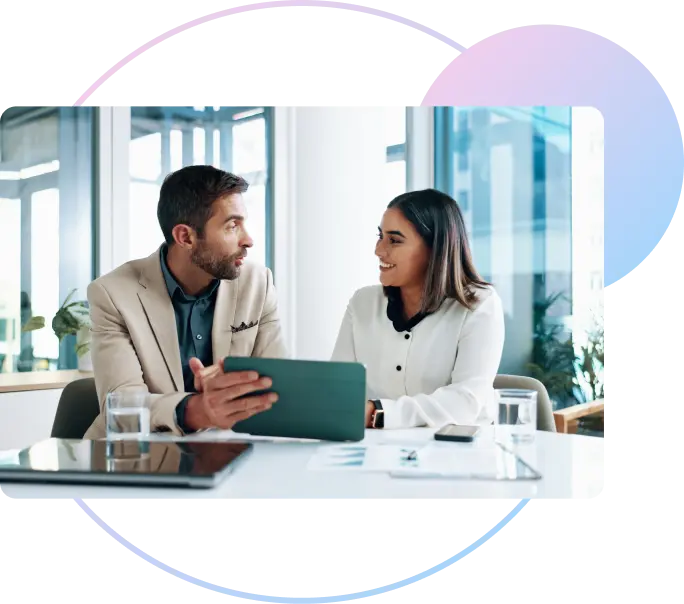 Professional reviewing compensation analytics on a laptop