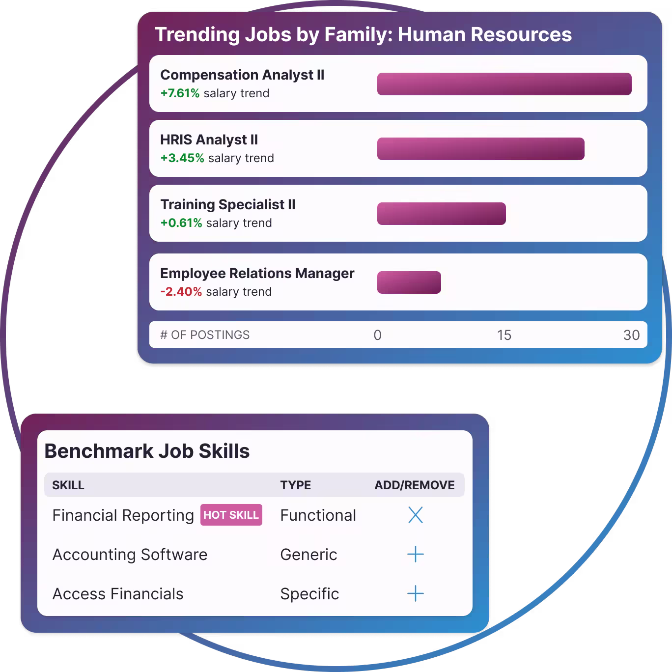 Salary.com compensation data dashboard preview