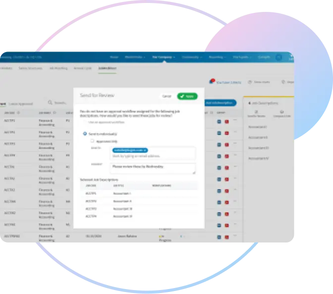 AI-guided workflows from draft to decision