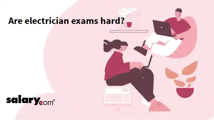 Are electrician exams hard?