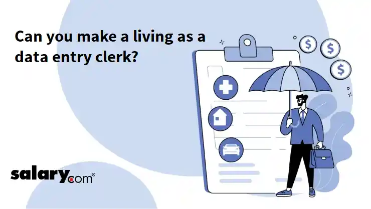 Can you make a living as a data entry clerk?