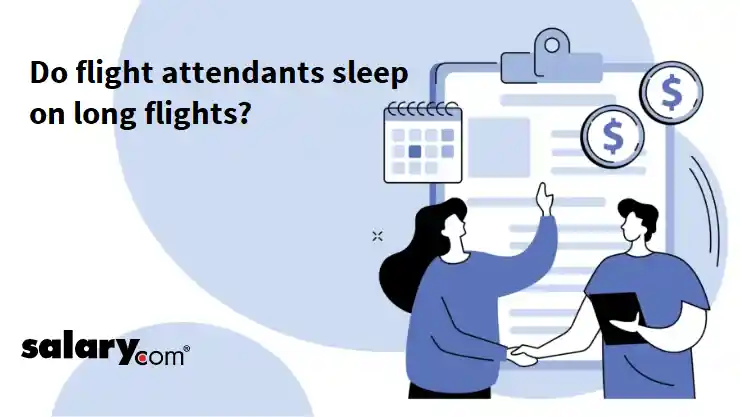 Do flight attendants sleep on long flights?