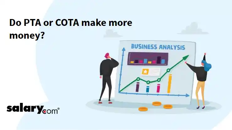 Do PTA or COTA make more money?