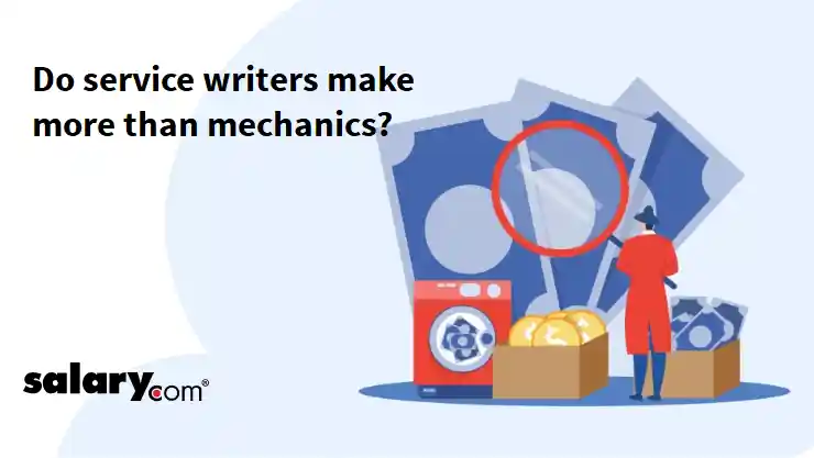 Do service writers make more than mechanics?