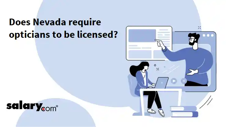 Does Nevada require opticians to be licensed?