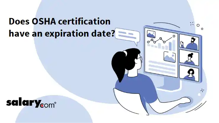 Does OSHA certification have an expiration date?