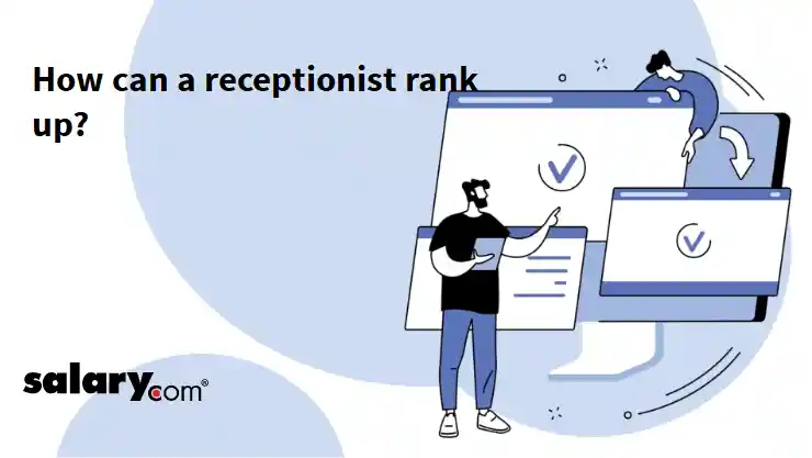 How can a receptionist rank up?