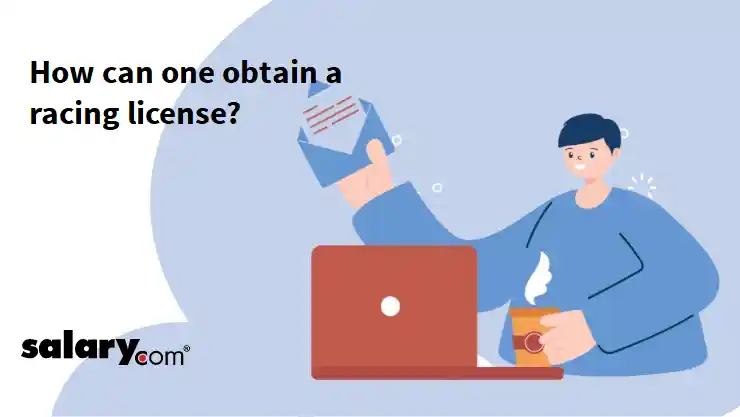 How can one obtain a racing license?