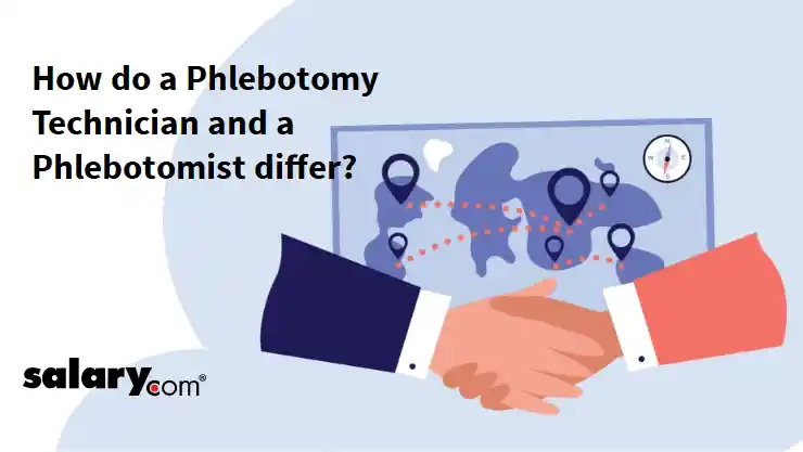 How do a Phlebotomy Technician and a Phlebotomist differ?