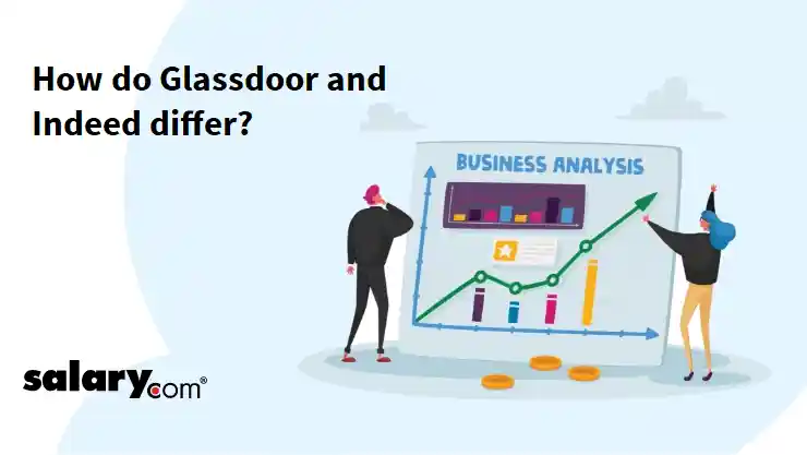 How do Glassdoor and Indeed differ?