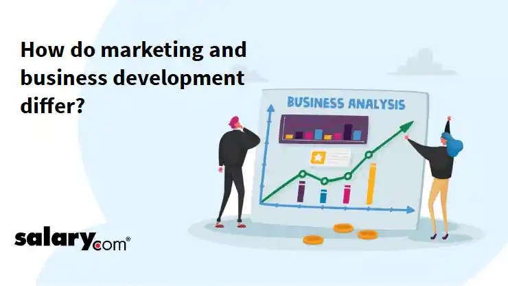 How do marketing and business development differ?