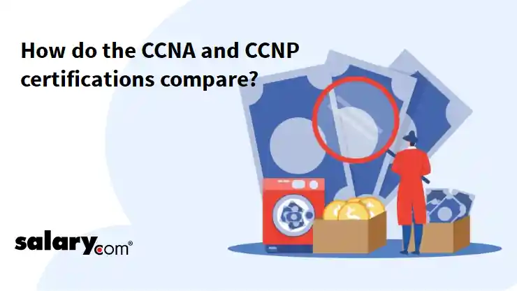 How do the CCNA and CCNP certifications compare?