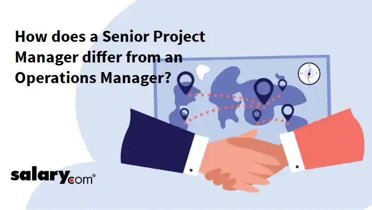 How does a Senior Project Manager differ from an Operations Manager?
