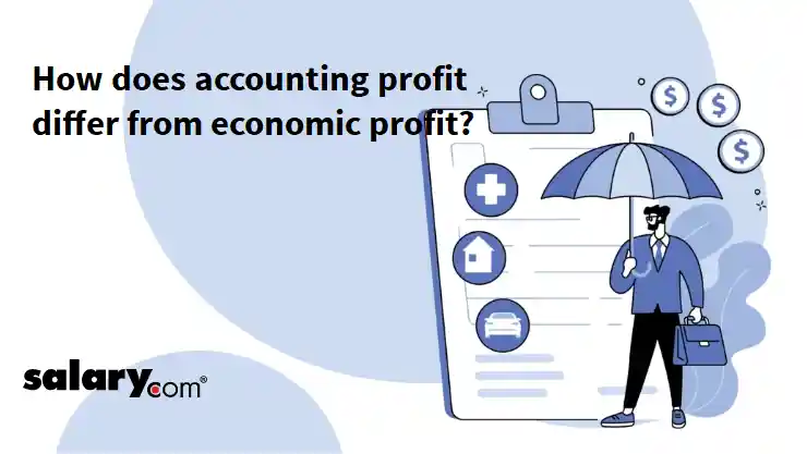 How does accounting profit differ from economic profit?
