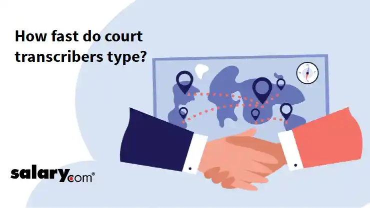 How fast do court transcribers type?