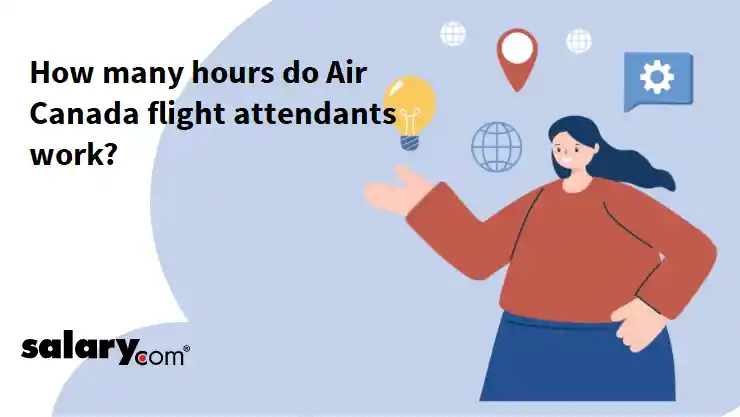 How many hours do Air Canada flight attendants work?