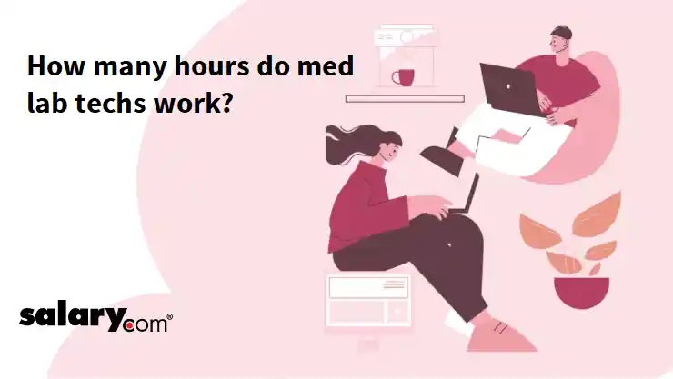 How many hours do med lab techs work?