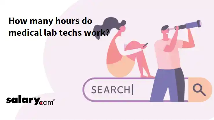 How many hours do medical lab techs work?