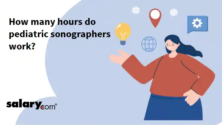 How many hours do pediatric sonographers work?