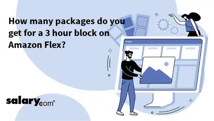 How many packages do you get for a 3 hour block on Amazon Flex?