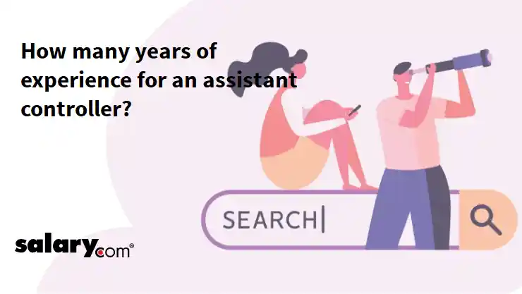 How many years of experience for an assistant controller?