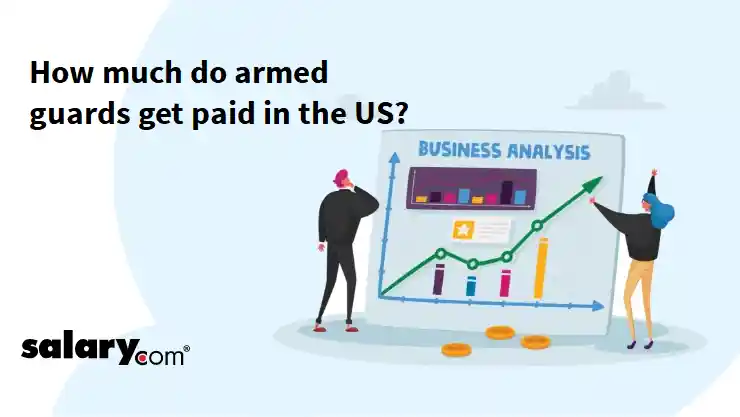 How much do armed guards get paid in the US?