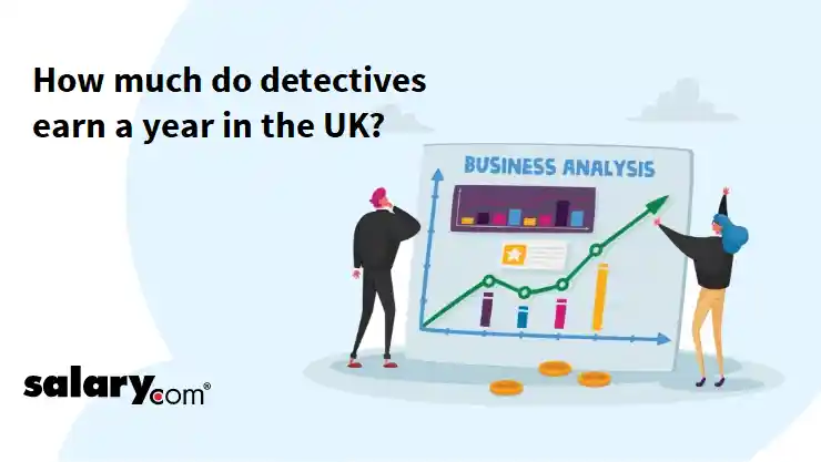 How much do detectives earn a year in the UK?