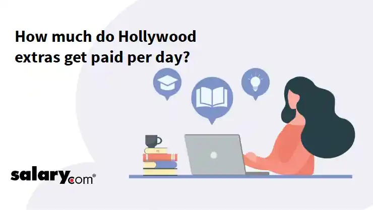 How much do Hollywood extras get paid per day?