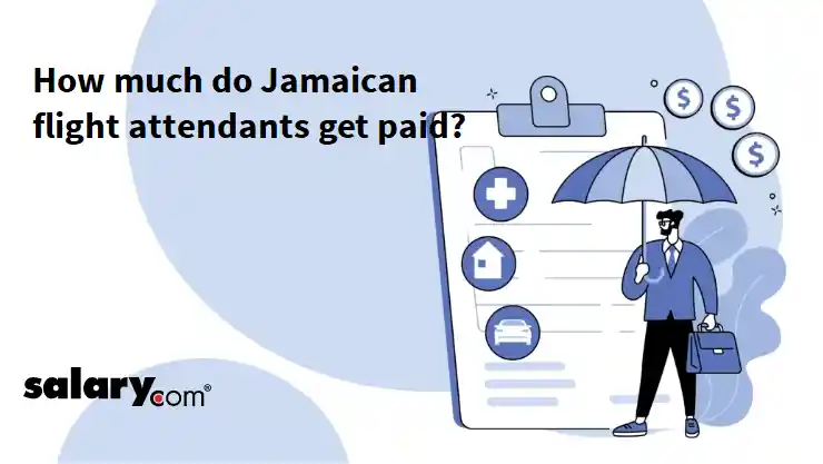 How much do Jamaican flight attendants get paid?