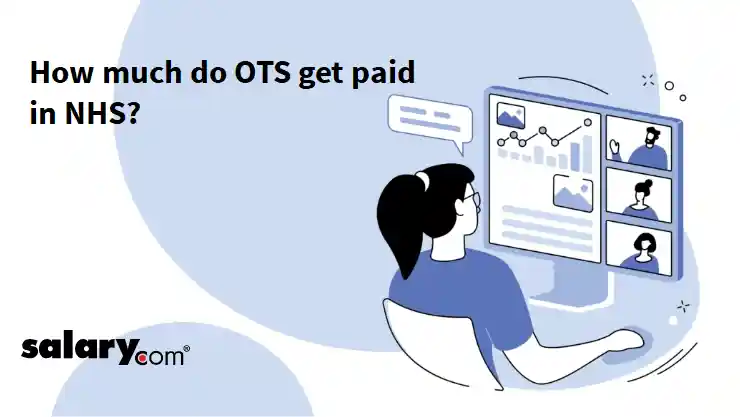 How much do OTS get paid in NHS?