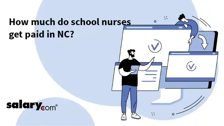 How much do school nurses get paid in NC?