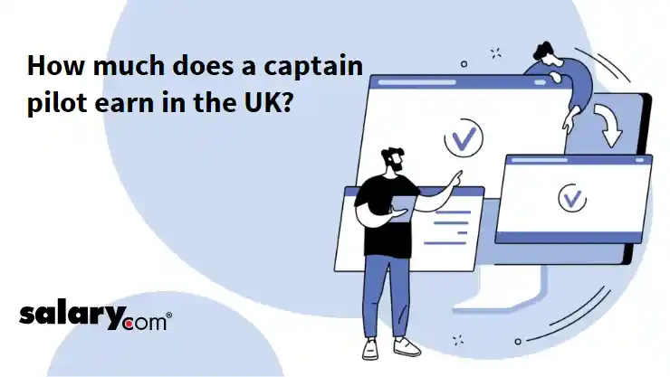 How much does a captain pilot earn in the UK?