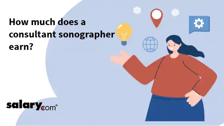 How much does a consultant sonographer earn?