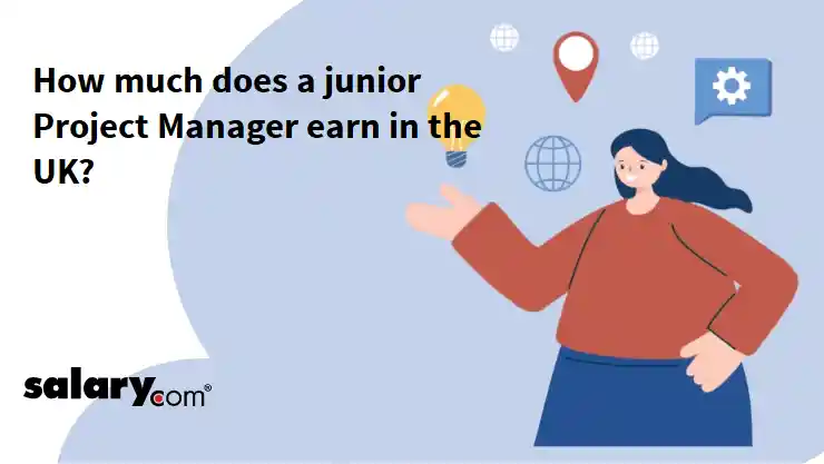 How much does a junior Project Manager earn in the UK?
