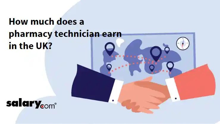 How much does a pharmacy technician earn in the UK?