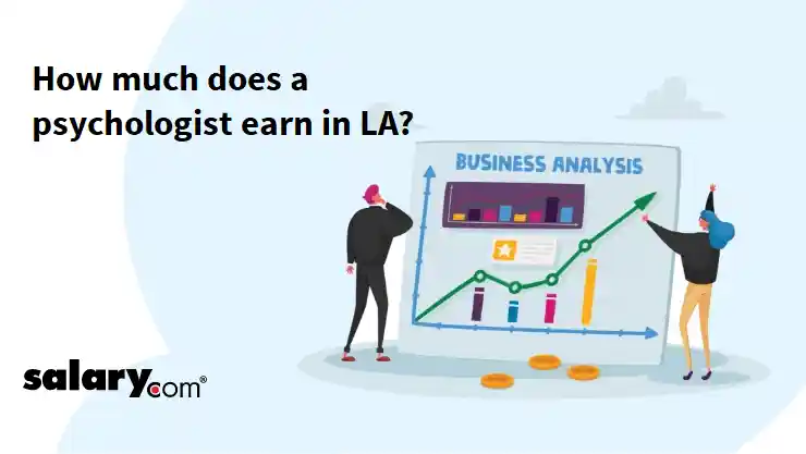 How much does a psychologist earn in LA?