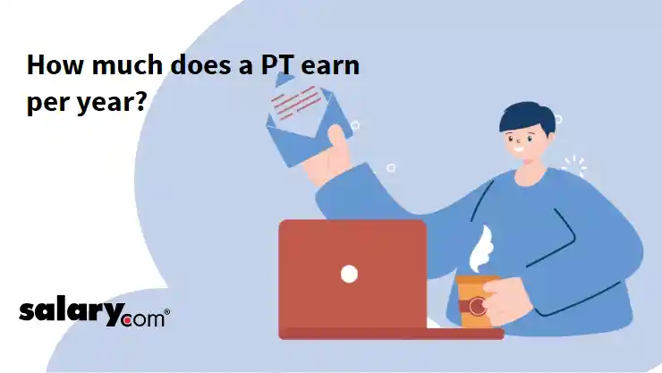 How much does a PT earn per year?