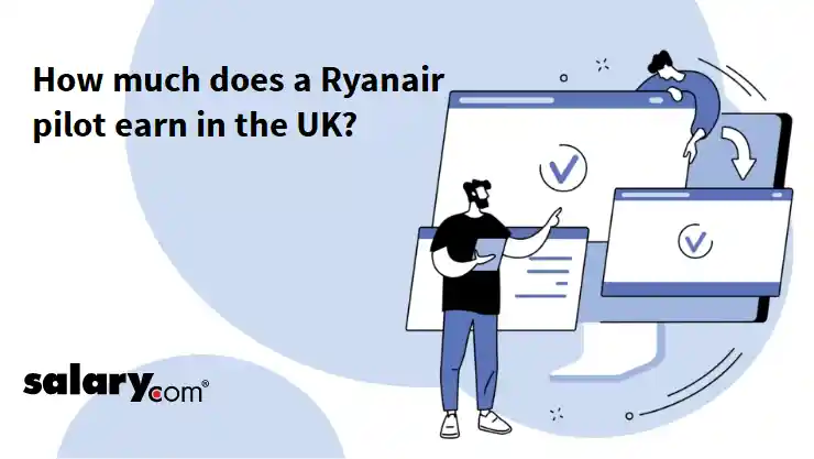 How much does a Ryanair pilot earn in the UK?