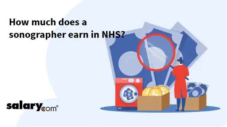 How much does a sonographer earn in NHS?