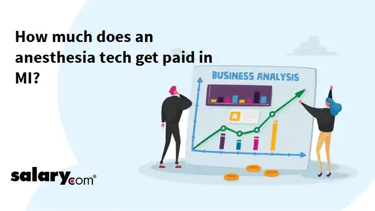 How much does an anesthesia tech get paid in MI?