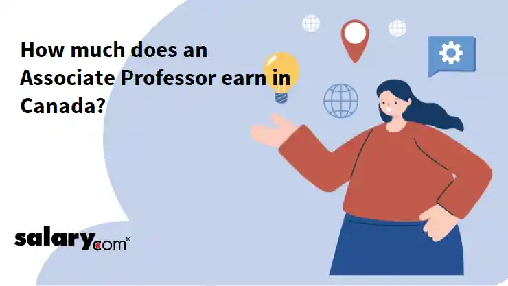 How much does an Associate Professor earn in Canada?
