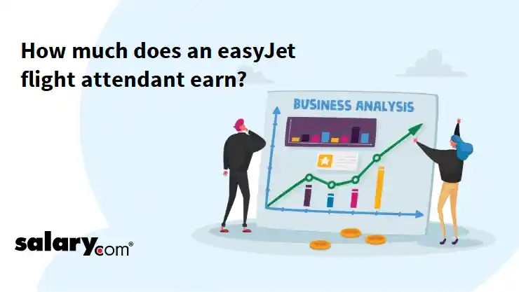 How much does an easyJet flight attendant earn?
