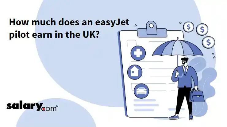How much does an easyJet pilot earn in the UK?