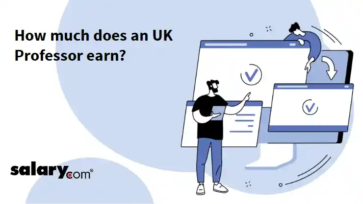 How much does an UK Professor earn?