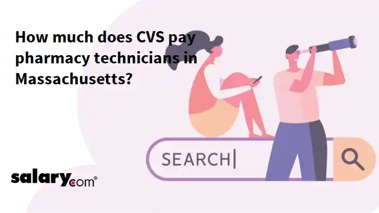 How much does CVS pay pharmacy technicians in Massachusetts?
