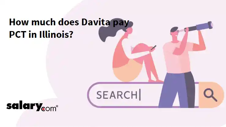 How much does Davita pay PCT in Illinois?