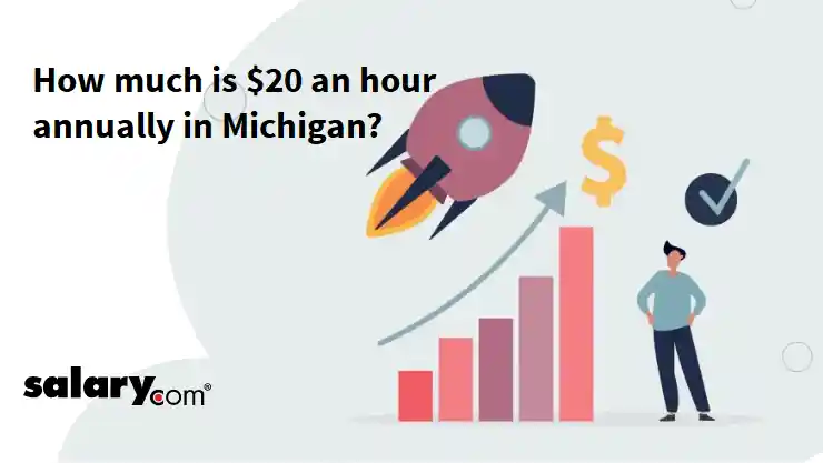 How much is $20 an hour annually in Michigan?