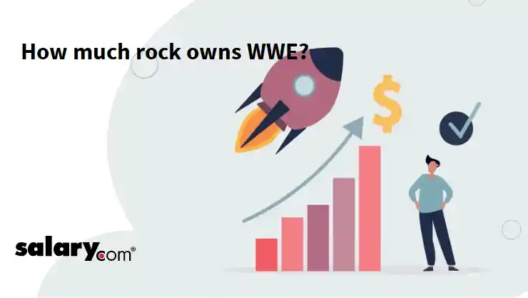 How much rock owns WWE?