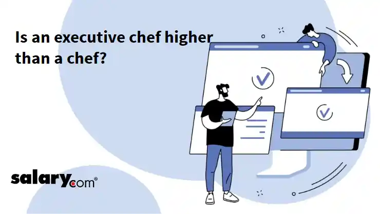 Is an executive chef higher than a chef?