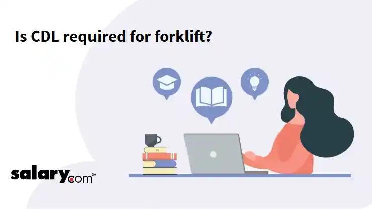 Is CDL required for forklift?